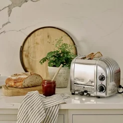 Grille-pain 2 fentes 1200w inox Dualit 27030