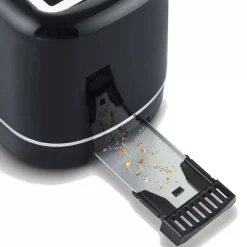 Grille-pain 2 fentes 850w noir Severin AT4321