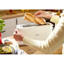 Grille-pain - PHILIPS - HD2590/00 - Collection Daily - 1 fente longue - 830W - Blanc