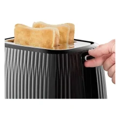 Grille-pain - RUSSELL HOBBS - EDEN - 800 W - 2 fentes - Noir