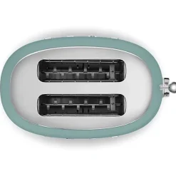 Grille-pain - SMEG - TSF01EGMEU - 2 fentes extra larges - 950 Watts - Vert Émeraude