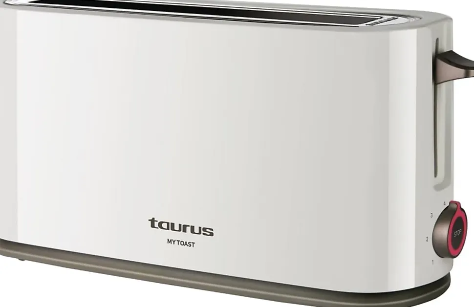 Grille-pain Blanc 1 Fente Longue 1000W