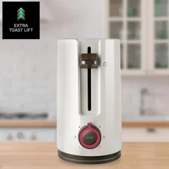 Grille-pain Blanc 1 Fente Longue 1000W