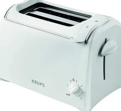 Grille-pain Blanc 700W 2 Fentes