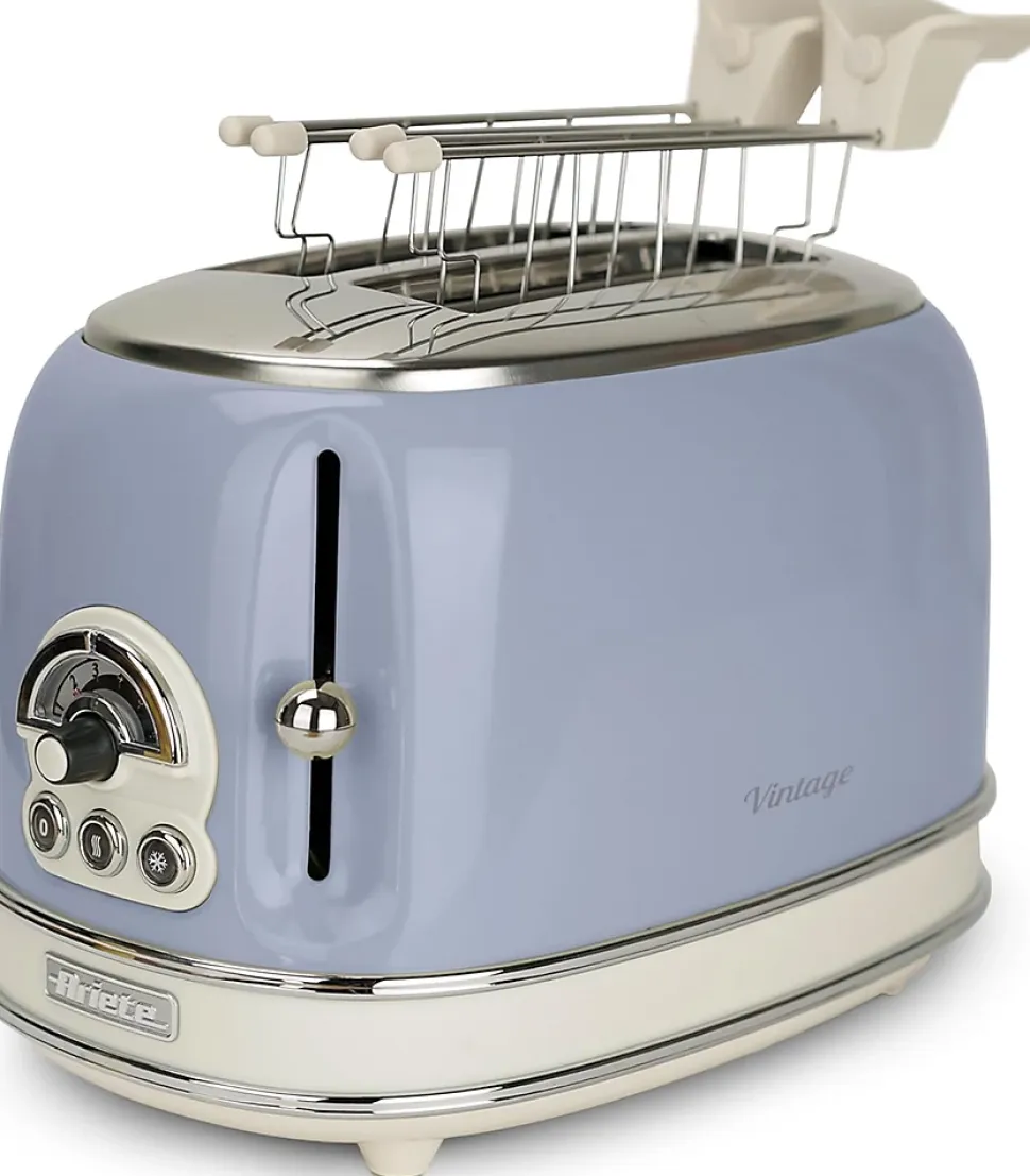 Grille-pain Bleu Vintage 2 Fentes 810W