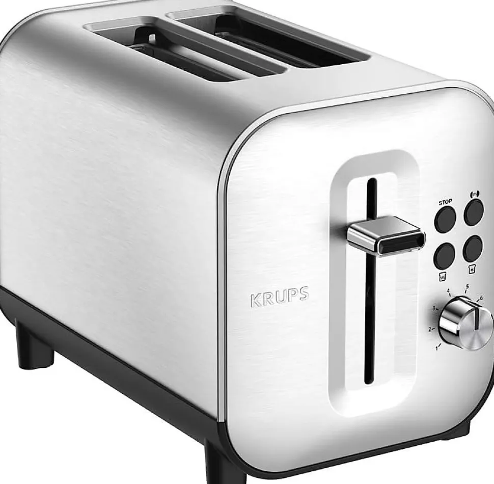 Grille-pain Inox 2 Fentes 850W 8 Niveaux