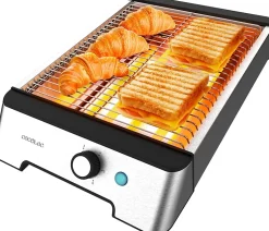 Grille-pain Inox 1000W 3 Tranches Quartz