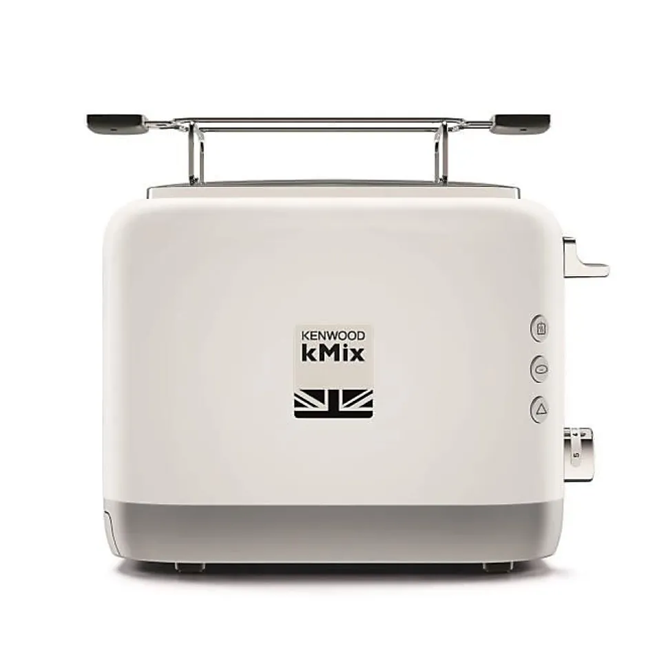 Grille-pain kMix - KENWOOD - TCX751WH - 2 fentes - Fonction baguette et décongélation - Blanc