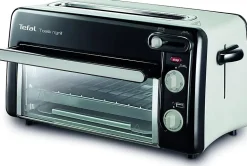 Grille-pain Mini-Four 2-en-1 Noir 1300W