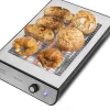 Grille-pain Plat Inox 900W Quartz