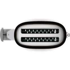 Grille-pain SMEG TSF01BLEU Noir - 2 fentes extra-large - Tiroir ramasse-miettes amovible