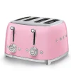 Grille-pain Smeg TSF03PKEU Rose 2000 W