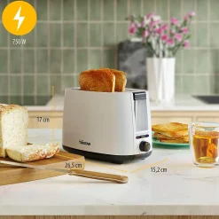 Grille-pain Tristar 2 Fentes 750W 7 Niveaux