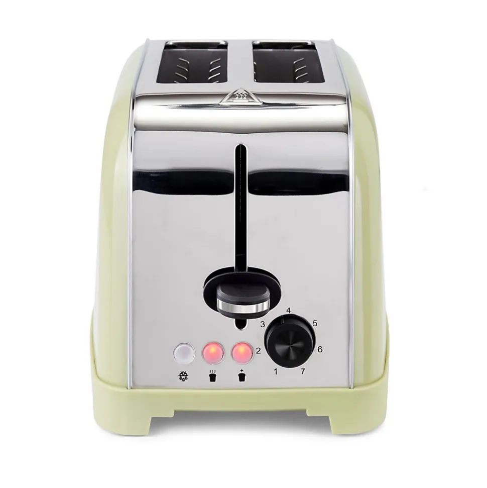 Grille-pains 2 Fentes Livoo DOD196M 850w Ejection automatique Fonction réchauffage Gris