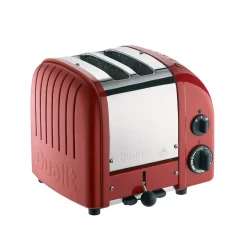 Grille-pains 2 fentes rouge Dualit 27031 classic