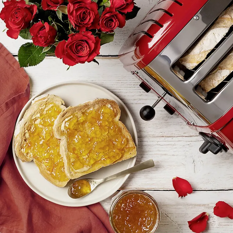 Grille-pains 2 fentes rouge Dualit 27031 classic