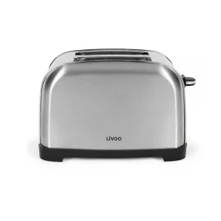 Grille-pains 2 fentes 850w gris Livoo DOD196