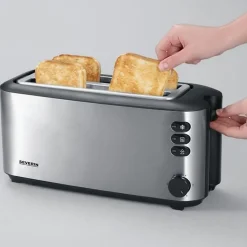 Grille-pains 2 fentes 1400w inox Severin AT2509