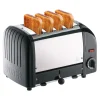 Grille-pains 4 fentes 2200w noir mat Dualit 40357 vario
