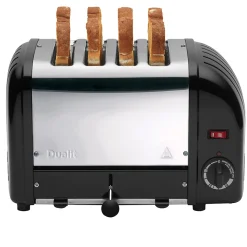 Grille-pains 4 fentes 2200w noir mat Dualit 40357 vario
