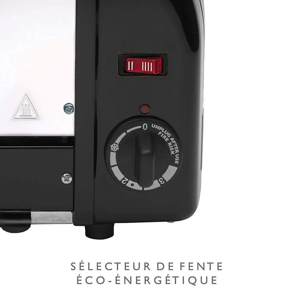 Grille-pains 4 fentes 2200w noir mat Dualit 40357 vario