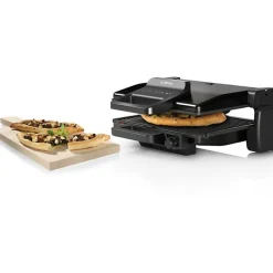 Grille-Viande - BOSCH - TCG3323 - Noir Mat - 2000W - thermostat 5 niveaux - 3 positions : mode grill ou four, pierrade