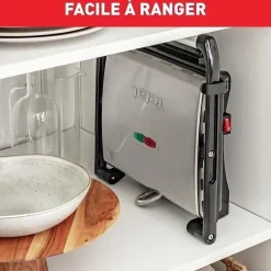Grille-viande Tefal INICIO GRILL MULTIFONCTIONS, TOASTER PANINI, GC241D12