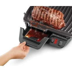 Grille-viande Tefal ULTRA COMPACT GRILL & BARBECUE 2000W INOX GC305012