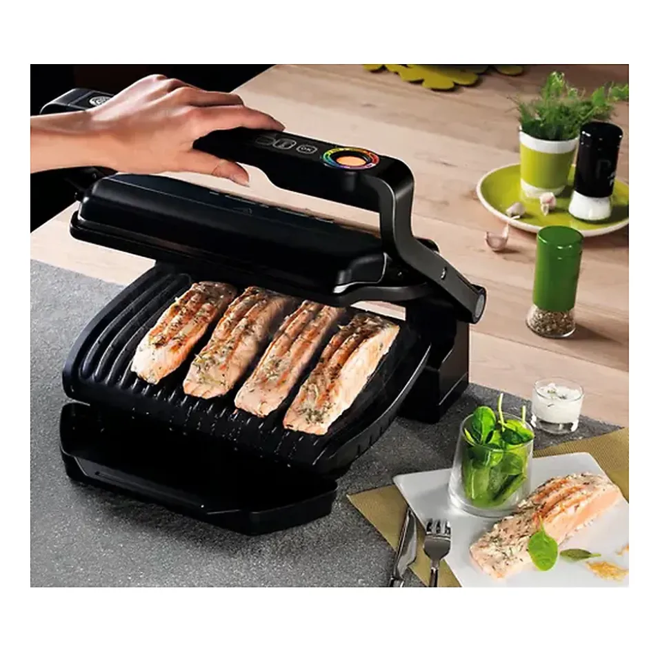 Grille-viande 2000w noir Tefal GC712812 optigrill+
