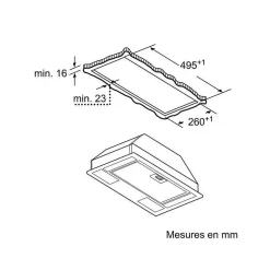 Groupe filtrant 53cm 300m3/h Siemens LB53NAA30 iq100