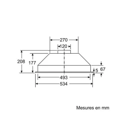 Groupe filtrant 53cm 300m3/h Siemens LB53NAA30 iq100