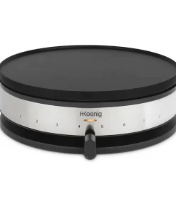 H Koenig Crepiere KREP56 Plaque reversible 33 cm 10 cm Inox