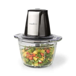 Hacheur d'Aliments 500W 1L Verre 1 Vitesse 500W NEDIS