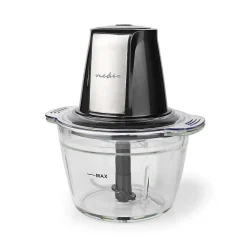 Hacheur d'Aliments 500W 1L Verre 1 Vitesse 500W NEDIS