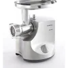 Hachoir Electrique a viande - KENWOOD MG700 - 2000W - 3kg/min - 3 grilles - 2 adaptateurs - Aluminium brossé