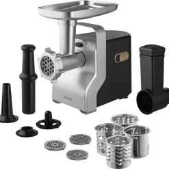 Hachoir Electrique a viande - SENCOR - SMG 6400SL - 700 W - Noir / Argent