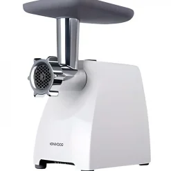 Hachoir Electrique a viande KENWOOD - MG360 - 1400 W - Acier Inoxydable - Blanc/Gris
