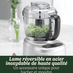 Hachoir Electrique électrique - CUISINART - ECH4E Mini Prep Pro - 250 W - 900 ml - Gris
