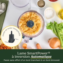 Hachoir Electrique électrique - CUISINART - CCH32E Pixie Chopper - 250 W - 0,7 L - Gris