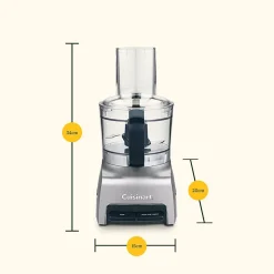 Hachoir Electrique Robot de cuisine compact - CUISINART - FP5E - 1185 ml - Gris