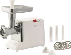 Hachoir électrique avec inverseur - 60 à 80 kg/h - 350 W - 3 grilles - 3 entonnoirs - Louis Tellier