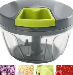 Hachoir Manuel a Ficelle de 500ML noir vert