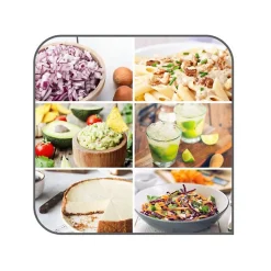 Hachoir manuel 500ml blanc/vert Tefal K1330404 5 secondes