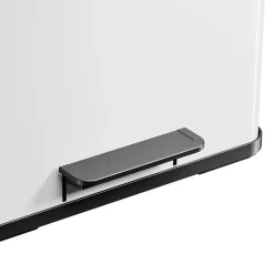 Hailo Poubelle à pédale Oko Trio Plus Taille L 3x9 L Blanc 0633 230