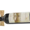 Helix Simple doré support à bouteille de vin mural pour 1 bouteille droite