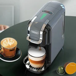 HiBREW H2B Machine à café multi-capsules 5-en-1, infusion froide et chaude (gris).