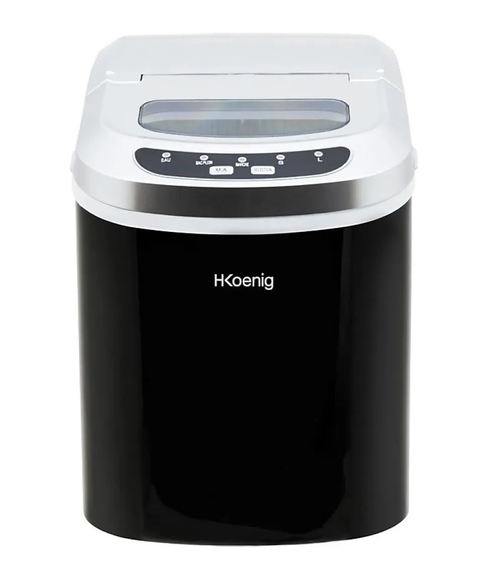 H.KoeNIG KB12 - Machine a glaçons 12 kg - Noir
