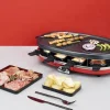 H.KoeNIG RP418 Appareil a raclette 8 personnes - Rouge