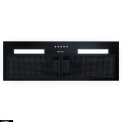 Hotte Casquette Aspirante Silencieuse - 80 cm - 330 m3/h - HADARIO - Noir