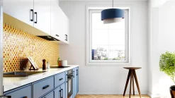 Hotte Casquette Aspirante Silencieuse - 80 cm - 330 m3/h - HADARIO - Noir